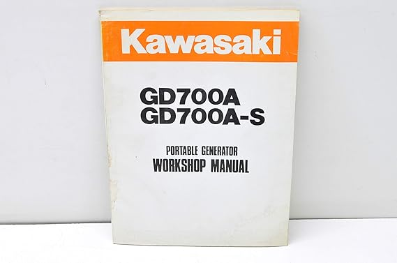 Amazon.com: Kawasaki 99924-2014 GD700A GD700A-S Portable Generator