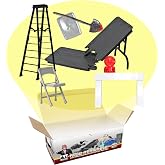 Ultimate 6 Piece Accessory Pack for Wrestling Action Figures | Add 6 Versatile Accessories to Wrestling Figure Matches, Ringside Scenes, Displays &amp; Photography