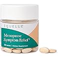 EQUELLE Menopause Multi-Symptom Relief - Women's Health Support for Hot Flashes, Sleep*, Muscle Aches & More - Hormone-Free** Supplement with Plant-Based Ingredient S-Equol - 60 Tablets