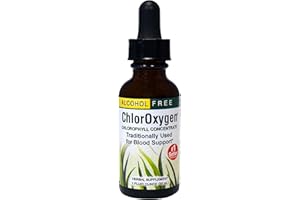 Herbs Etc. ChlorOxygen Chlorophyll Concentrate - Highly-Concentrated Energy Support - Aids Healthy Blood Circulation - Natural Vitality Support - Alcohol-Free - 1 fl oz (About 66 Servings)