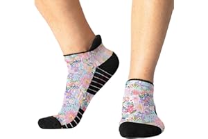 Viasox Ankle Compression Socks for Women & Men, 14 mmHg Support Improves Circulation, Extra Cushioned