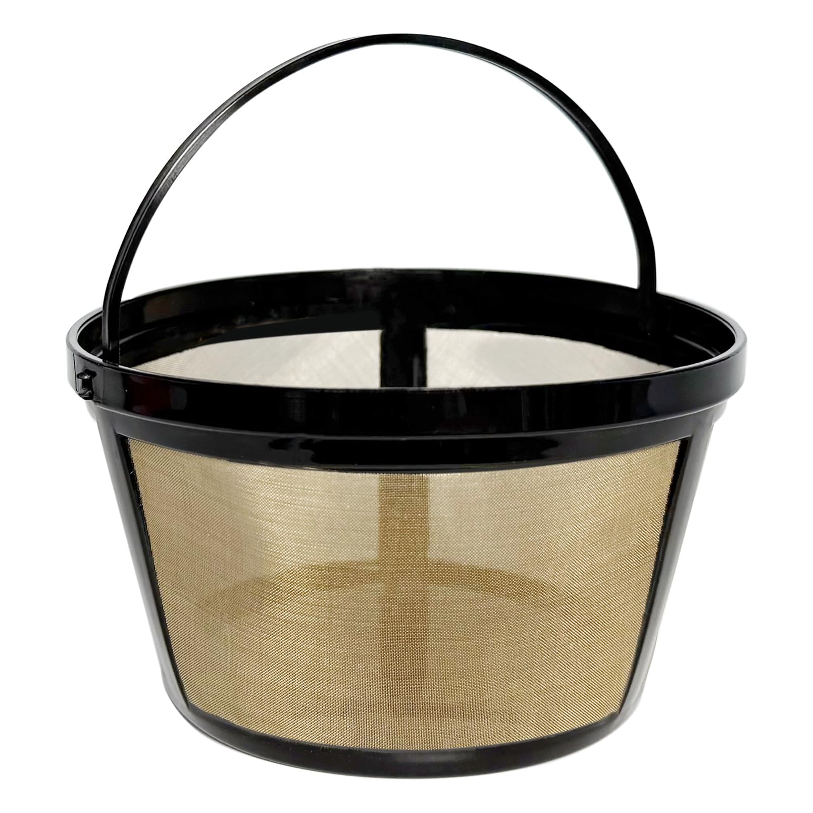 Photo 1 of 2-PACK Gold Reusable 8-12 Cup Basket Coffee Filter for Mr. Coffee Coffee Makers and Black & Decker Coffee Maker