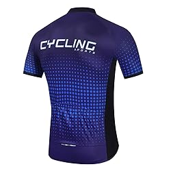 Cycling Jersey Men, Summer Short Sleeved Bike