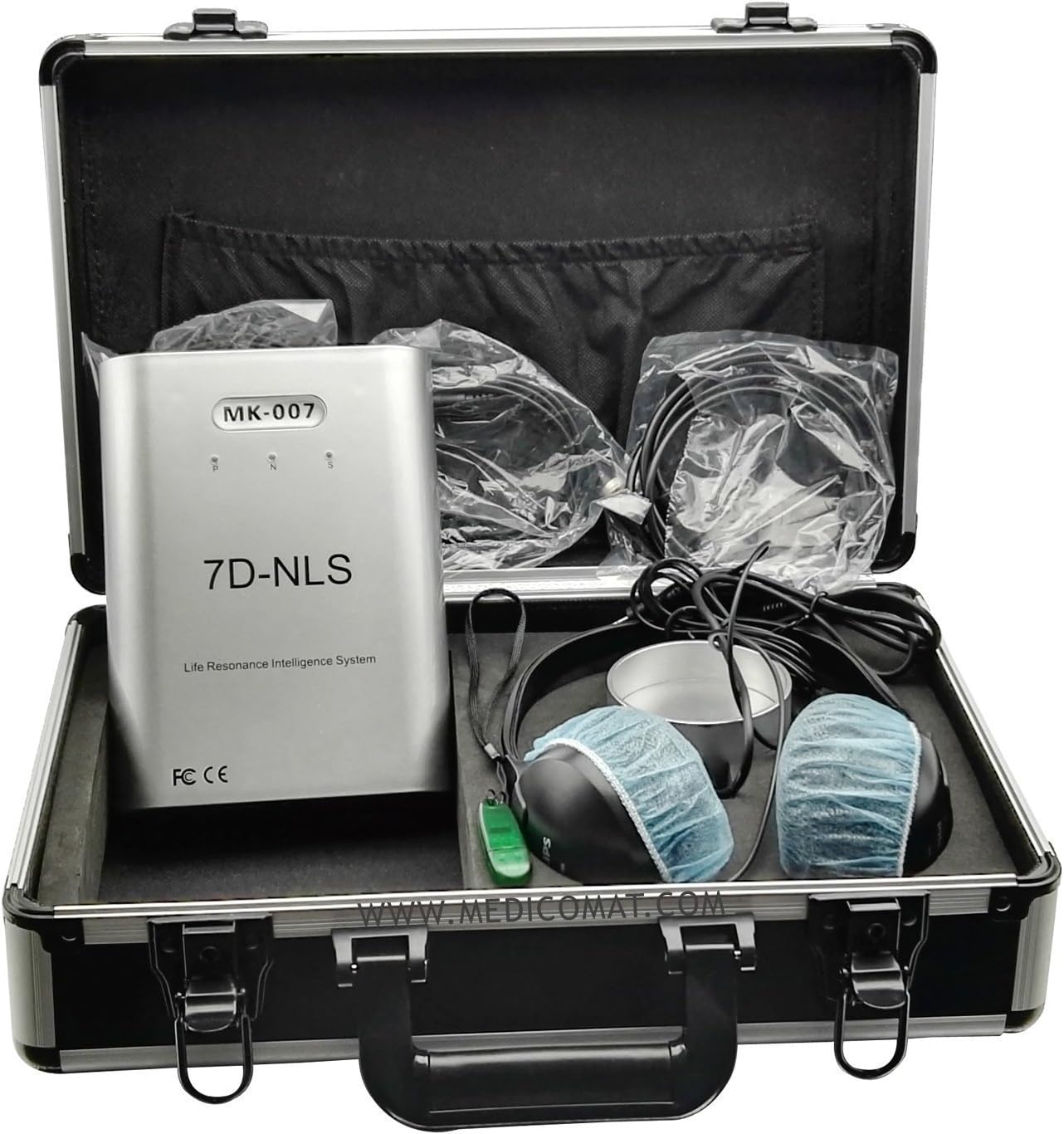 Self Test Self Treat: NLS BioFeedback Device for Everyone Medicomat Analysis and Therapy