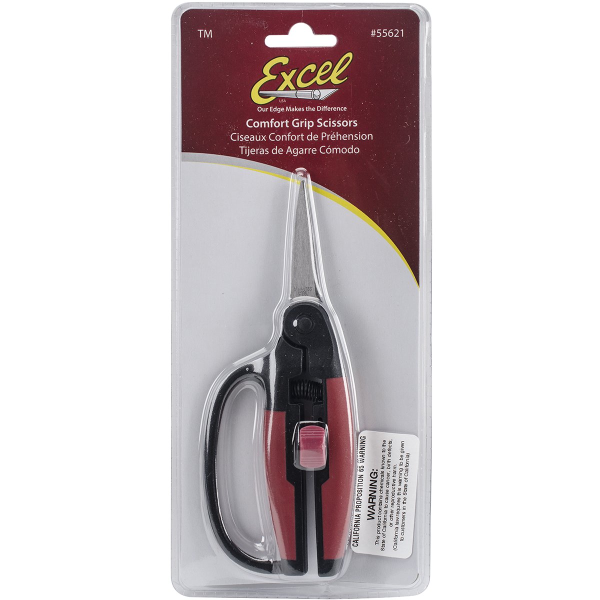 Excel Comfort Grip Scissors 6.5-inch
