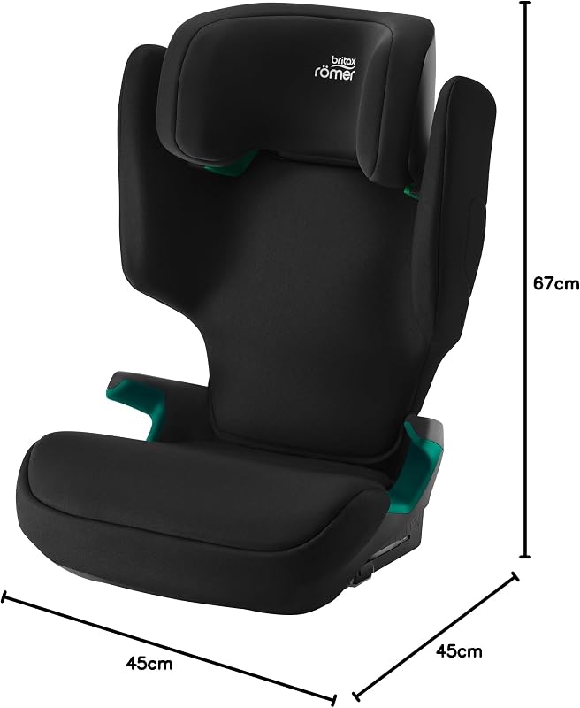 Kindersitz DISCOVERY PLUS 2, mit ISOFIX, für Kinder von 100-150 cm (i-Size), 3, 5-12 Jahre, Space Black