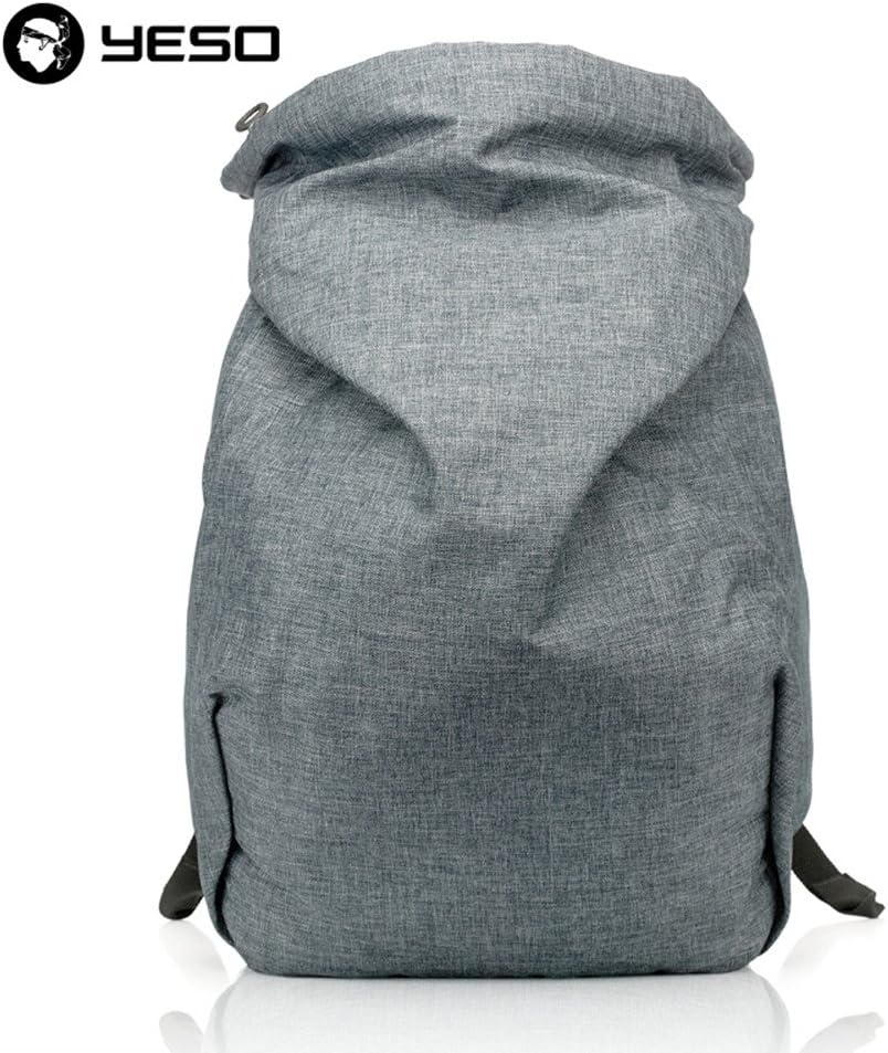 YESO Hiking Camping Travel Backpack Men Women Casual Unisex Multi-function Backpack School Bag Lightweight Waterproof Laptop Bag (Blue-grey)