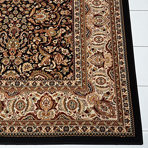 Home Dynamix Regency Pascal Area Rug 7'10"x10'2", Border Black The