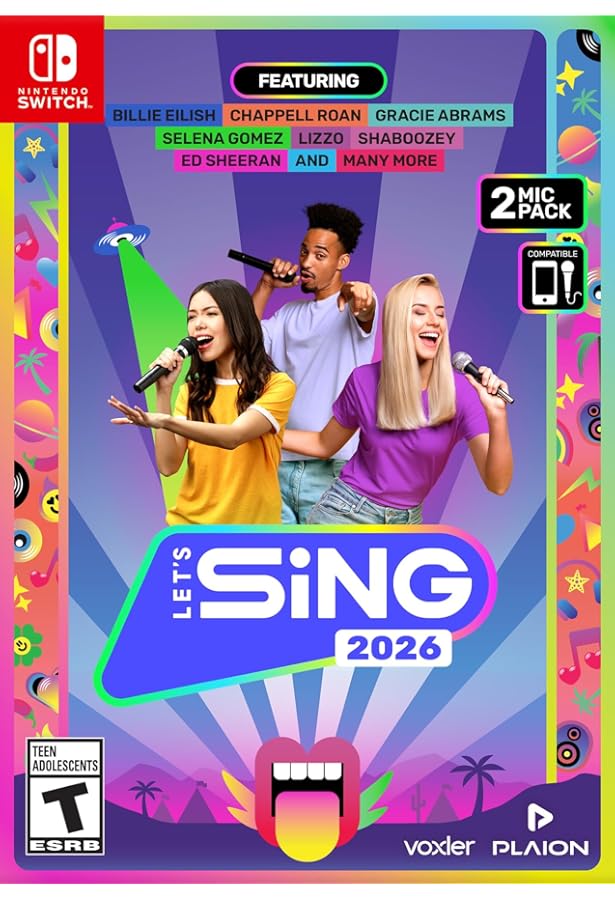 Amazon.com: Let's Sing 2023 Nintendo Switch (Non-US Version