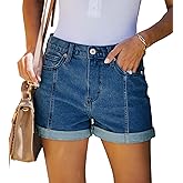 SANMM Jean Shorts Womens Summer Stretchy Denim Casual Hot Short Jorts 2026
