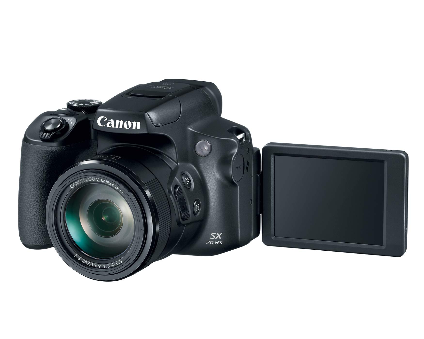 Canon Powershot SX70 20.3MP Digital Camera 65x Optical Zoom Lens