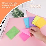 Hoiny 400 Sheets Transparent Sticky Notes 4 Sizes Self-Stick See-Through view 7