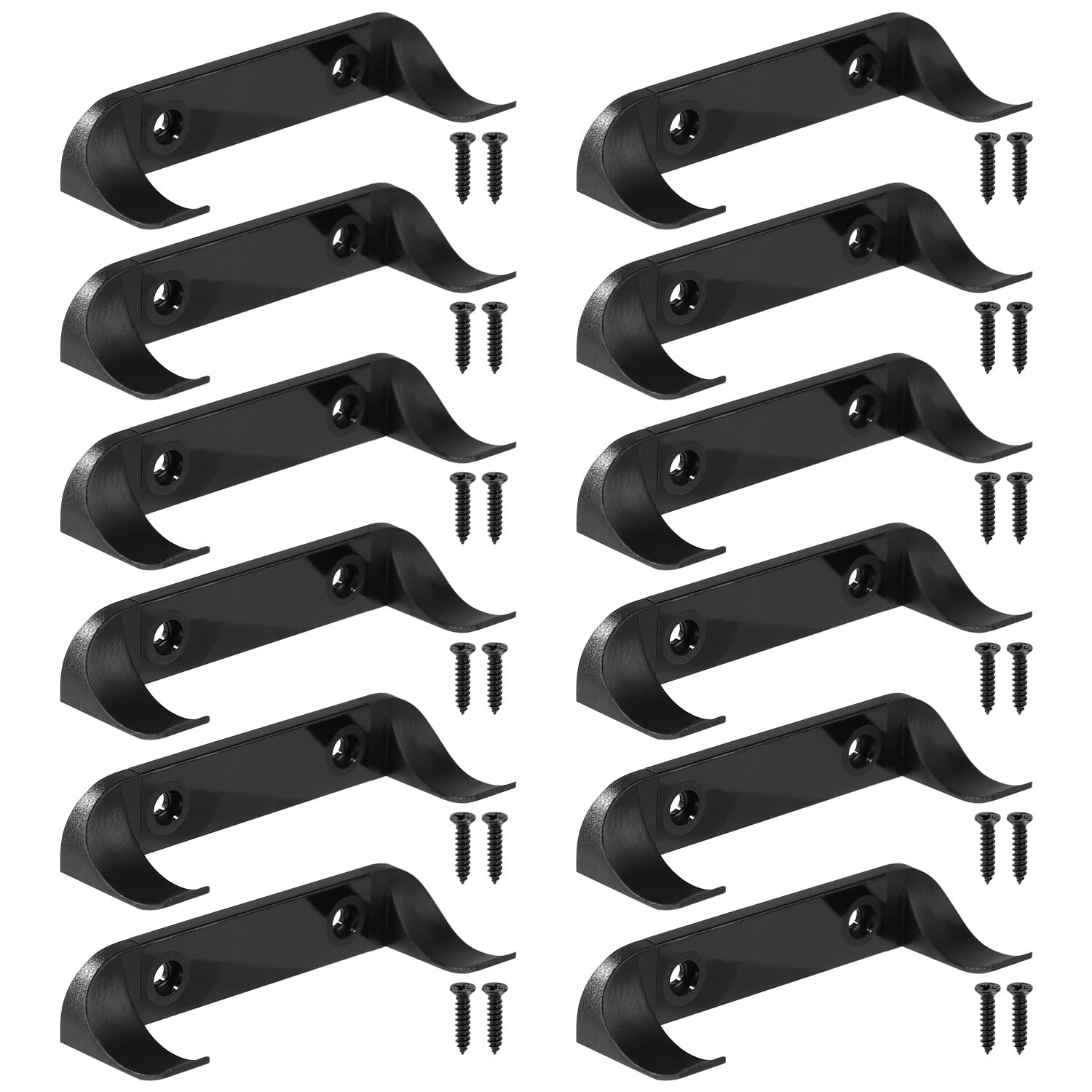 NQEUEPN 14pcs Car Display Holder Wall Mount Bracket, Toy Car Display Shelves Case Stand Premium Vertical Wall Mount with Screws for Car Enthusiast for Speed Champion Series
