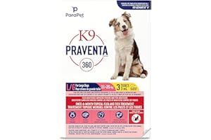 Parapet K9 Praventa 360 for Large Dogs - 3 Tubes