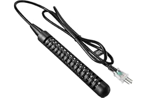 GRILLME 1000W Immersion Water Heater,Fully Submersible Portable Electric Heater,5 Galons Bucket Heater,100% Waterproof,Easy and Convenient to Use