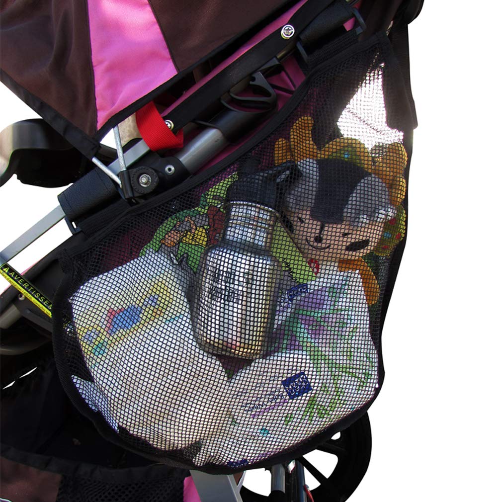 stroller with side storage