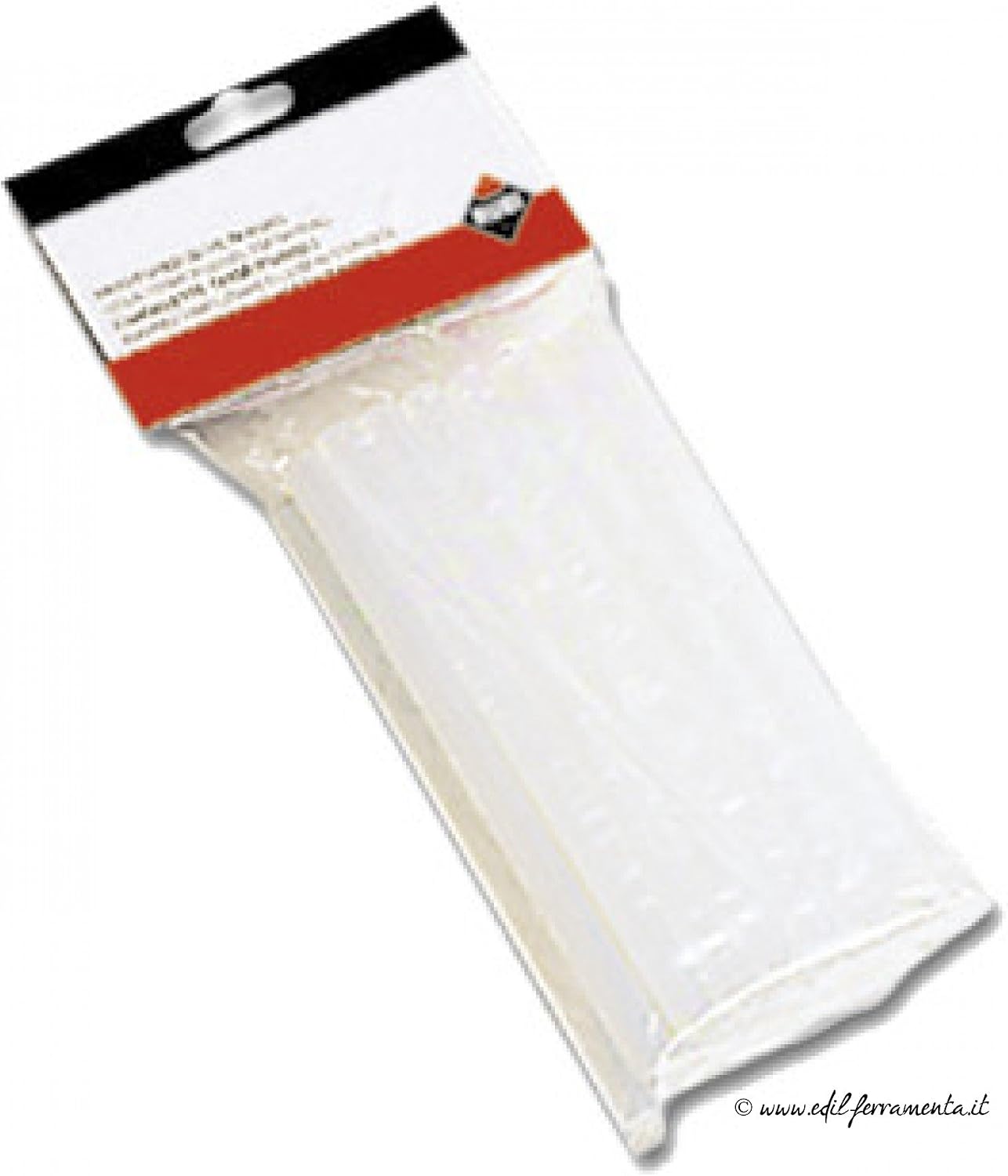 Rubi - Hot melt Glue 25 U. 175 mm (65946), White Colour