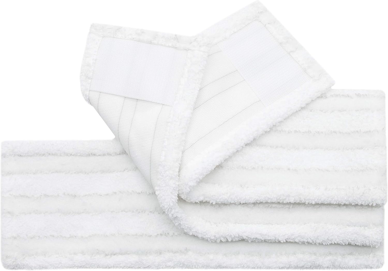 ZOLLNER24 3er Set Wischbezüge, ca. 10x41 cm, für alle gängigen 40 cm Klapphalter