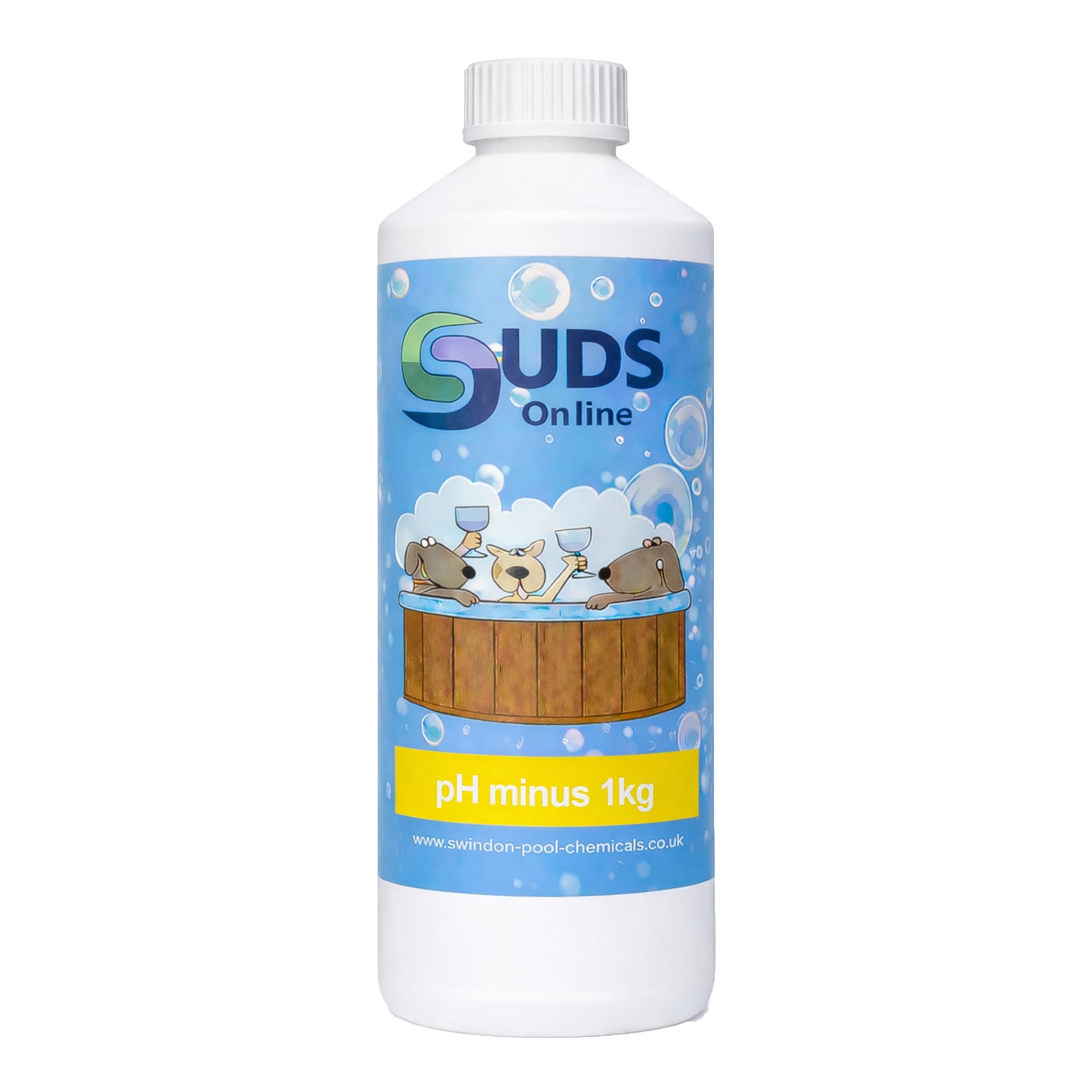 SUDS-ONLINE pH- minus reducer dry acid For swimming pools, spas, hot tubs down 1KG