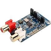 I2S ADC Audio Card Module, 24bit 192k 96k Master Mode Development Board, Lossless Digital Audio I2S ADC Decoder, 3.5mm or Input