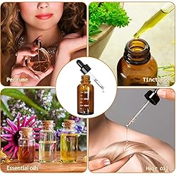 4Pcs Dropper Bottles Tincture Bottles with Dropper