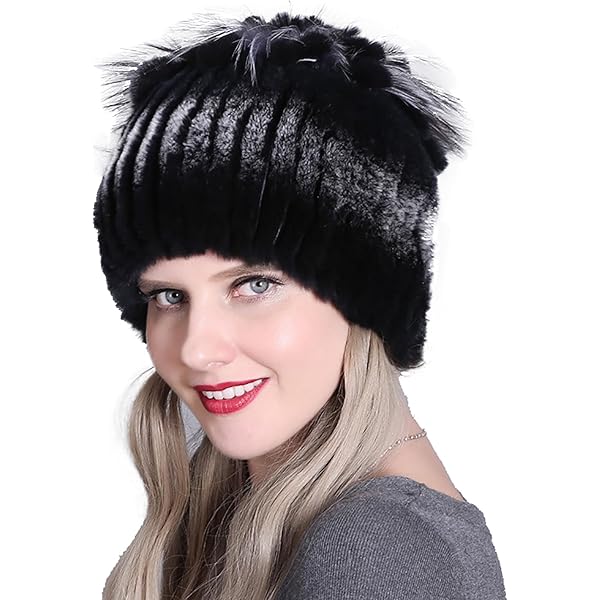 Real Mink Fur Hat Winter Women Keep Warm Mink Fur Hats Quality Mink Fur