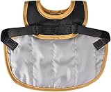 Pratvider Chicken Saddle Hen Poultry Apron Elastic Strap Protection Suit Black view 4