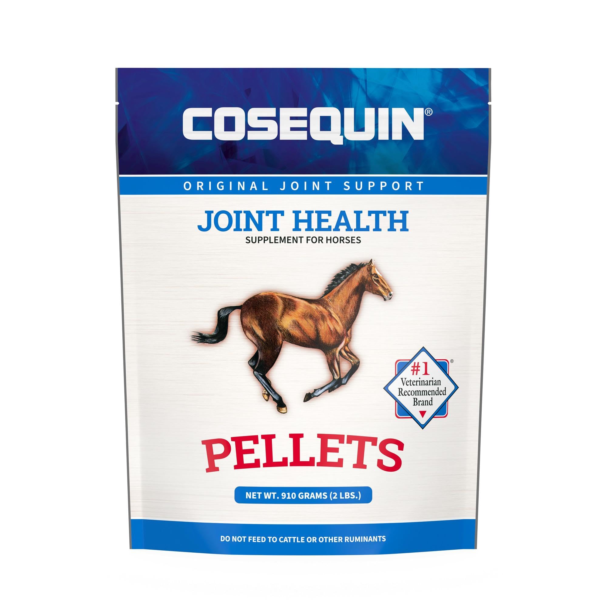 Nutramax Cosequin Original Pellets Joint Health Supplement for Horses – with Glucosamine and Chondroitin, 910 Grams