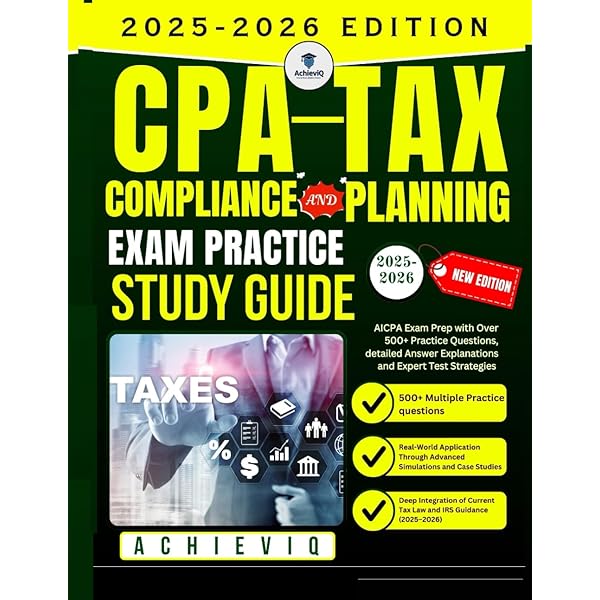 Amazon.com: CPA TAX COMPLIANCE AND PLANNING Exam Practice