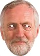 Jeremy Corbyn Card Mask