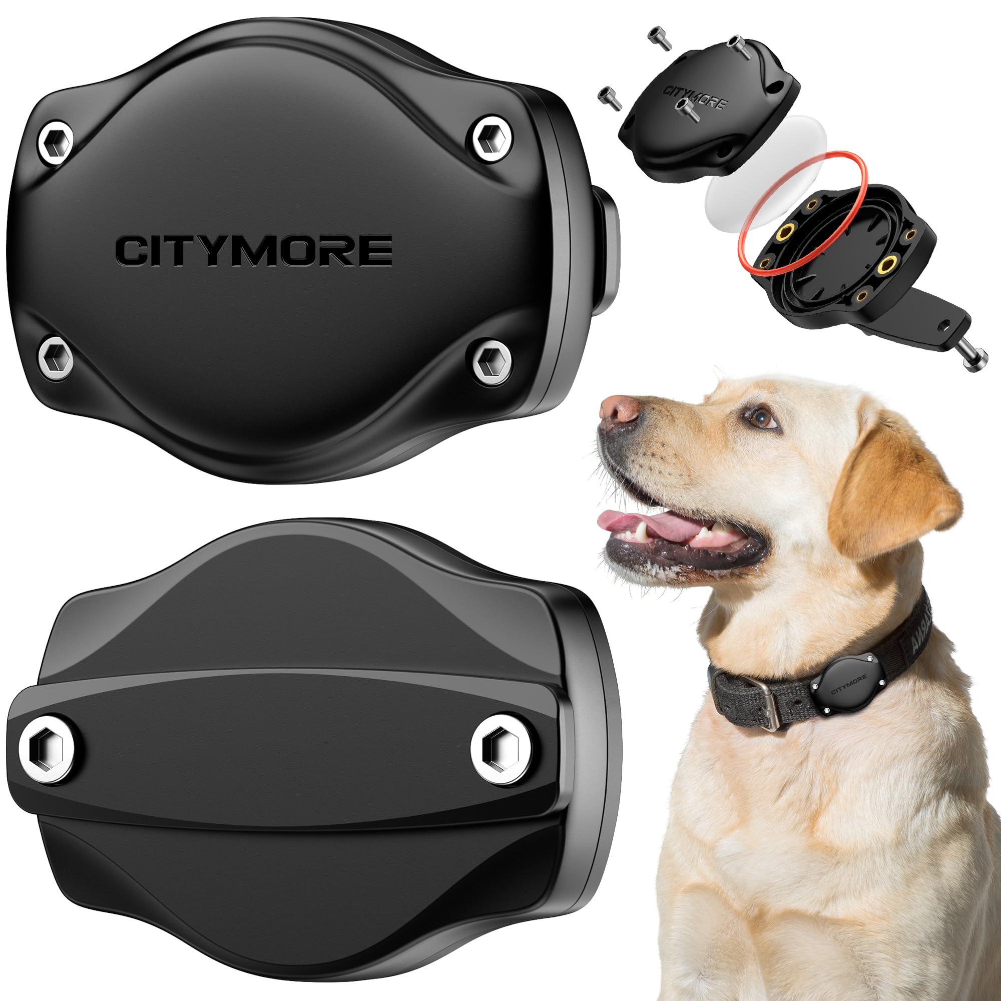 Citymore for AirTag Dog Collar Holder 1