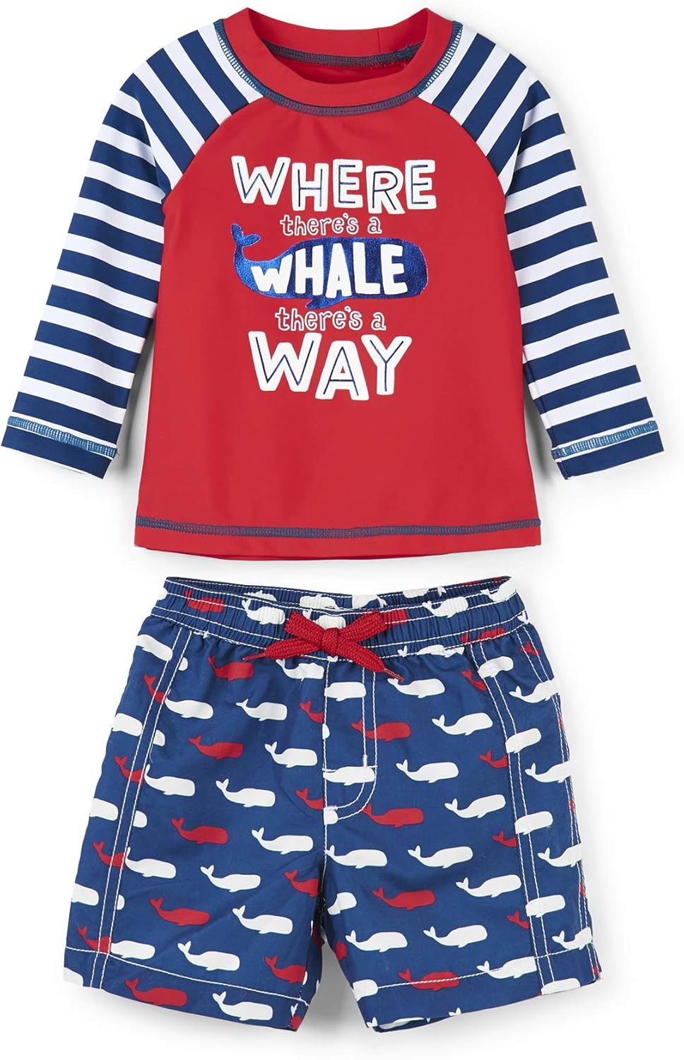 baby boys rash guard sets