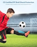 AirsFish CE Shin Pads Boys Kids Football Shin Guards Breathable Non Slip view 4