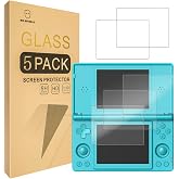 Mr.Shield 5-Pack Tempered Glass Screen Protector for Anbernic RG DS | [3 Pack Lower screen + 2 Pack Upper screen] Japan Glass with 9H Hardness