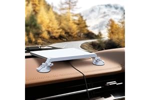 Starlink Mini Car Mount for Dashboard - iSmoothear Starlink Mini Suction Cup Mounting Kit for Windshield & Dashboard, Ensures