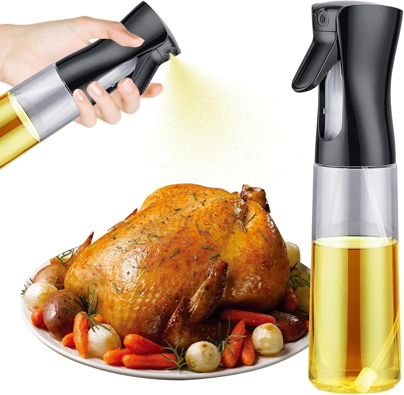 GRIFEMA Glass Oil Bottle 300ml with Precision 1g Sprayer GE2002B-300