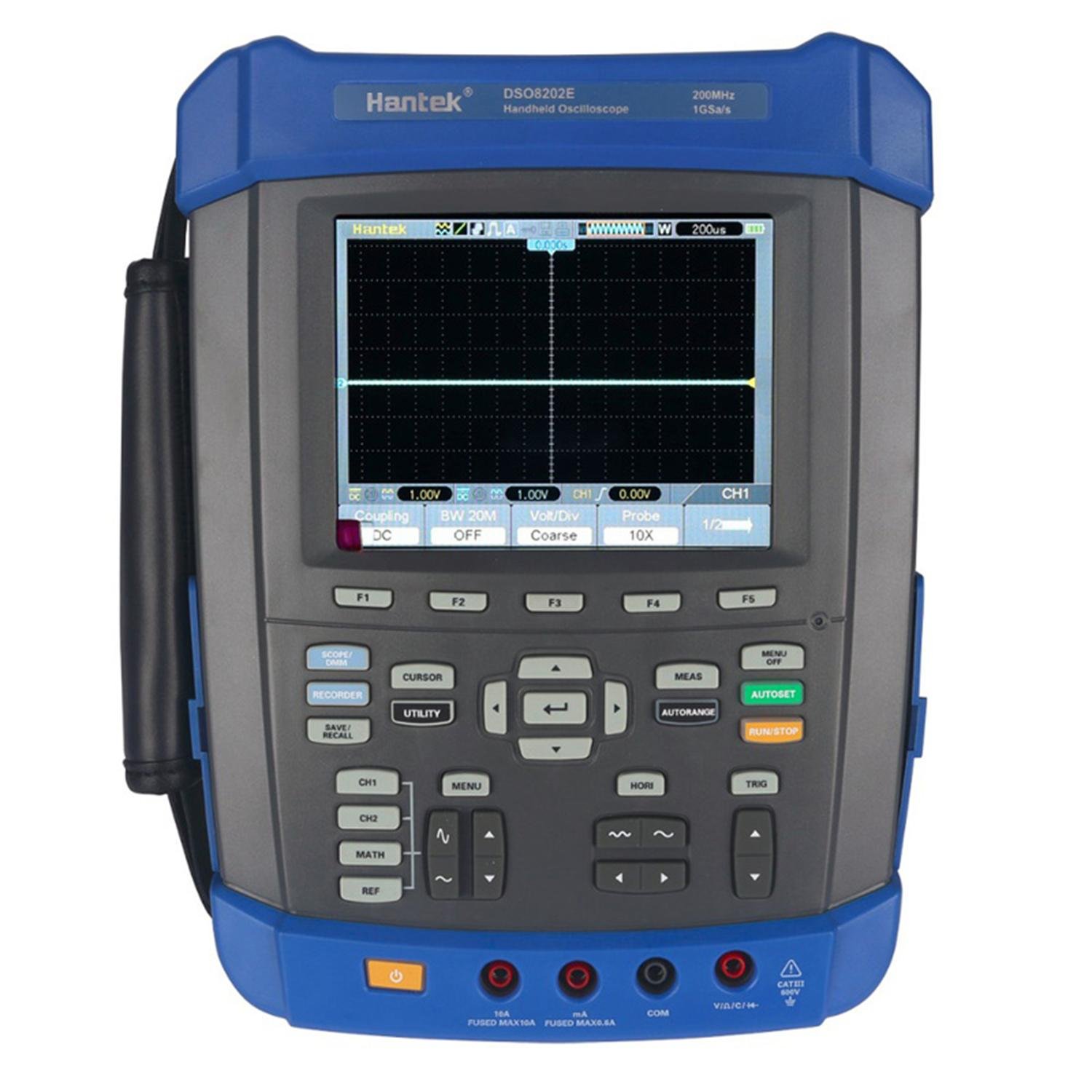 DSO8202E 200Mhz Digital Storage Oscilloscope 1GSa/s 2M Memory Depth Six