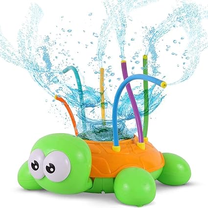 turtle sprinkler toy