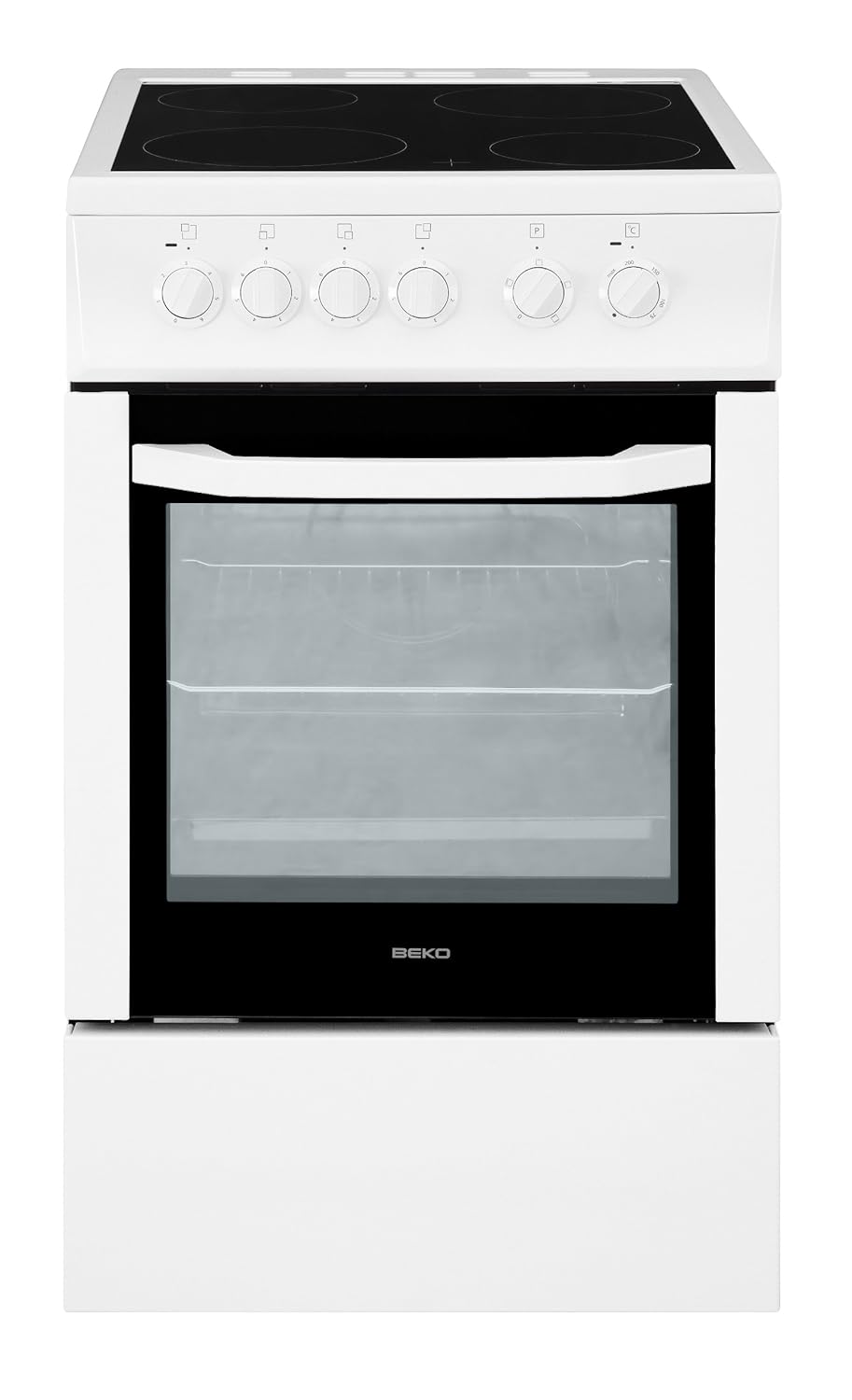 Beko CSS 57000 GW - Cocina (Cocina independiente, Blanco ...