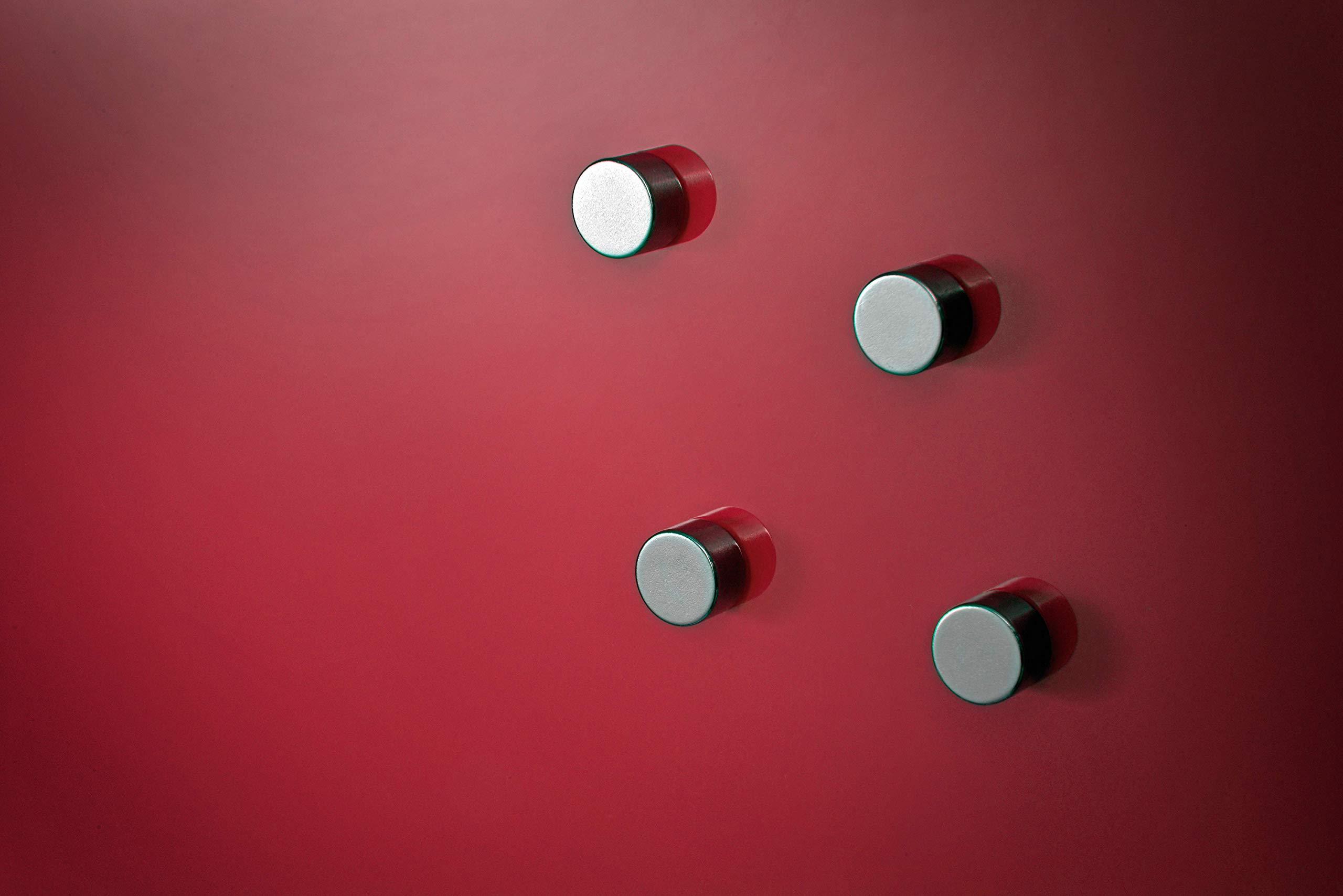 Legamaster Glassboard Magnet - Silver (Pack of 6)