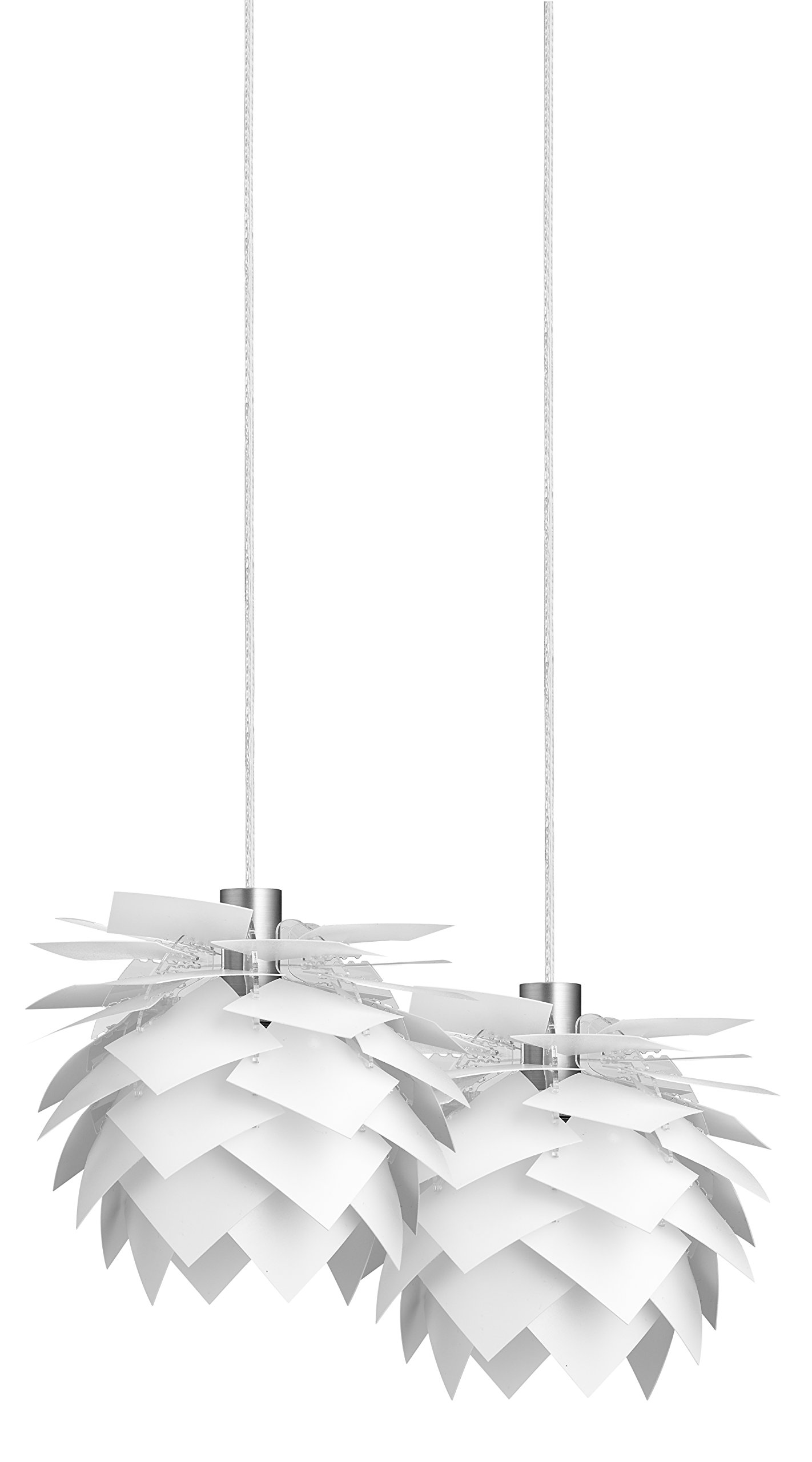 Dyberg Larsen PineApple XS G9 Hanging Pendant Set, 18 cm Diameter, White