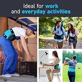 Clever Yellow Premium Back Support Belt Lumbar Brace L view 8