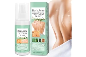 BEFIVECOK Back Acne Treatment Spray With Herbal Formula, 2% Salicylic Acid & Tea Tree Oil - Body Acne Solution, 120ml