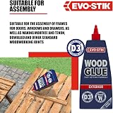 Evo-Stik Exterior Wood Glue 500ml D3 Weatherproof Fast Setting Clear Dry view 4