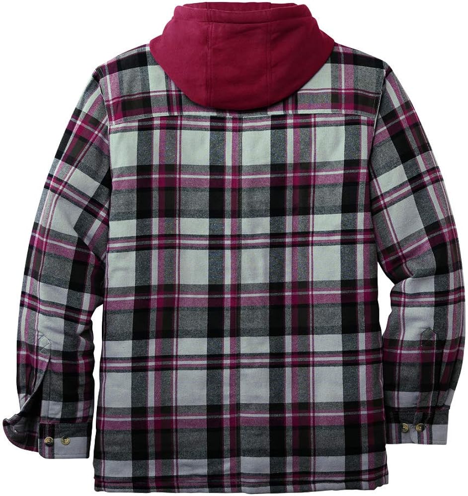 men's maplewood hooded shirt jacket