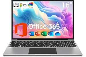Jumper 16 Inch Laptop, 1200p IPS FHD Display, 4GB RAM 128GB Storage Expandable 1TB, Office 365 1-Year Subscription, 5305U Pro