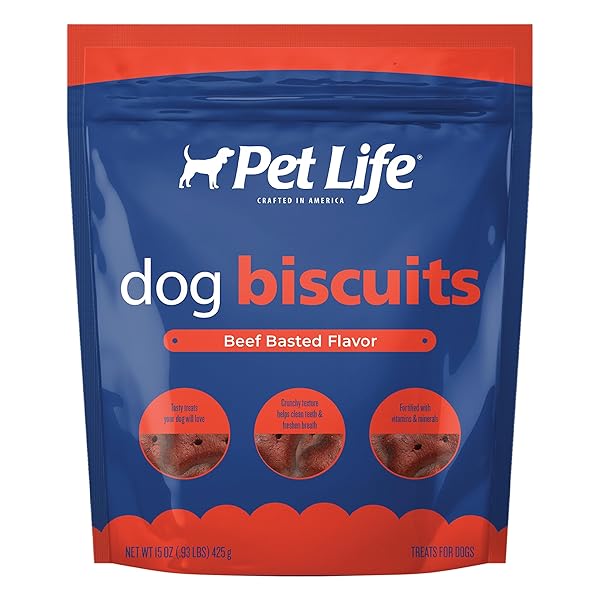 PET LIFE BASTED BISCUIT SURP, 15 OZ