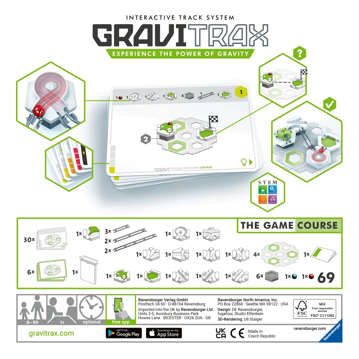Ravensburger GraviTrax Game Set - Exciting Marble Run Adventure | Brain-Boosting STEM Toy | Fun Obstacle Course | Ideal for Kids Aged 8 and Up
