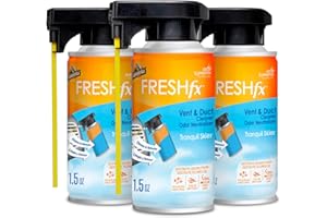 Armor All Fresh FX Vent and Duct Cleaner Odor Neutralizer, Tranquil Skies Scent, 3 Count, 5 OZ Each