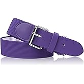 STELLE Baseball/Softball/Fastpitch Belt Girls Sports Elastic Adjustable Boys Uniform Belts Youth and Adult Sizes